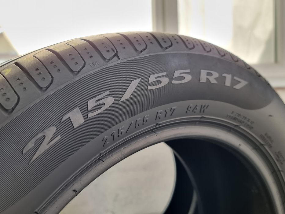 215/55/17 Pirelli 4Броя: 250€ 7.2мм
