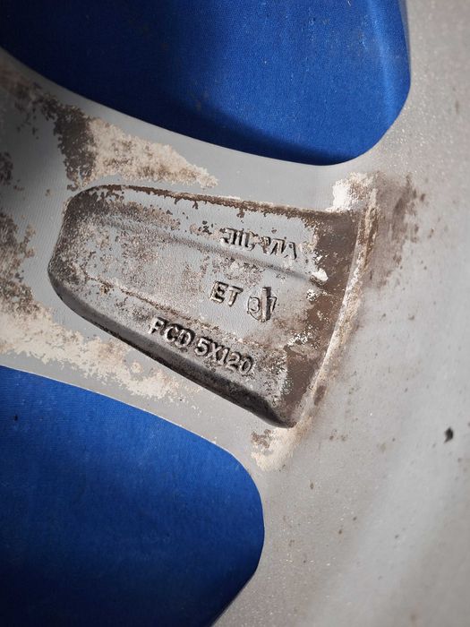 2 Jante Aliaj 5x120 18'' WSP Italy - BMW Seria 3 - 8J ET 34 8.5J Et 37