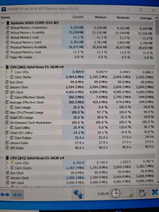 Работна станция workstation 2x Xeon e5 2630 v4
