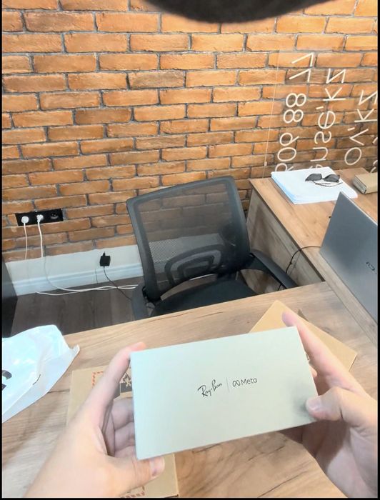 Продам оригинальные очки ray ban meta gen 2