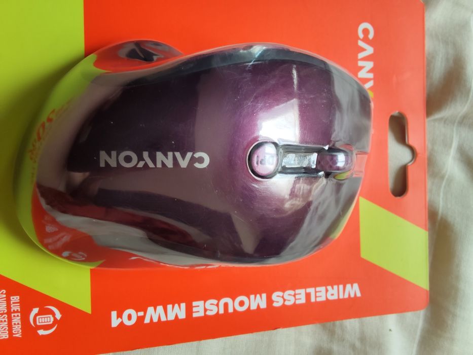 Mouse wireless Canyon MW-01 cu 6 butoane,1600DPI,3milioane clicuri,nou