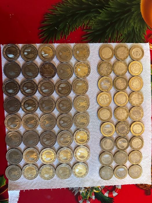 Monede de 1 euro,2 euro