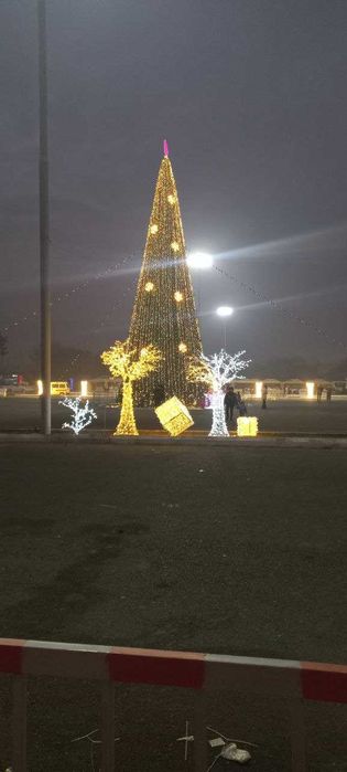 Новогоднее оформление | 3D-фигуры | Иллюминация