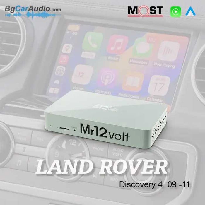 CarPlay Mr12volt за Audi, BMW, Mercedes, Porsche, Jaguar, Land Rover