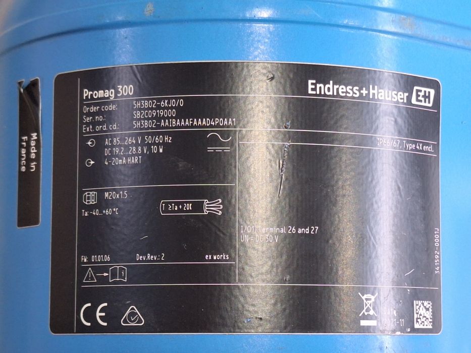 Индистриален дебитомер Endress+Hauser
