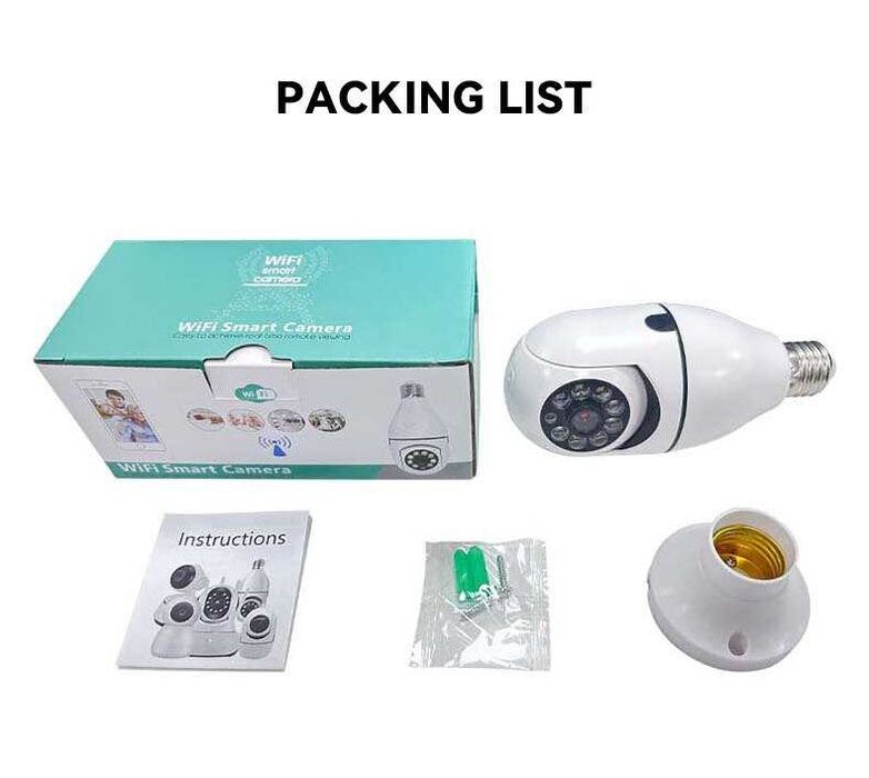 Camera supraveghere motorizata bulb