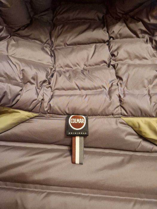 Geaca puf gasca COLMAR Originals Down, masuri M-L, originala, sigilata