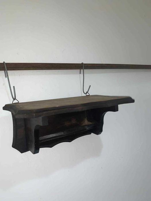 Polita decor bucatarie din lemn