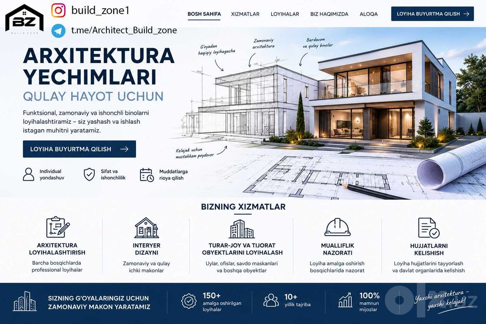Arxitektor Loyihachi Dizayner