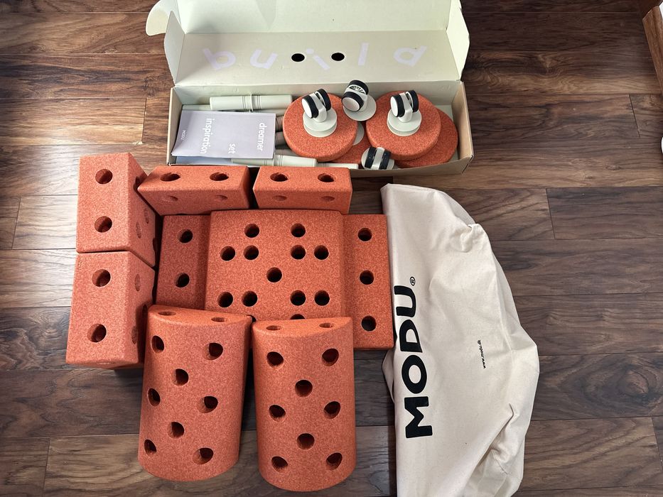 Modu Дания комплект за активна игра с блокчета от 0 до 6г.