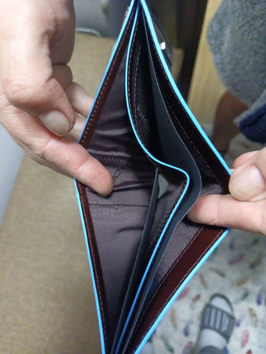 Мъжки портфейл от естествена кожа