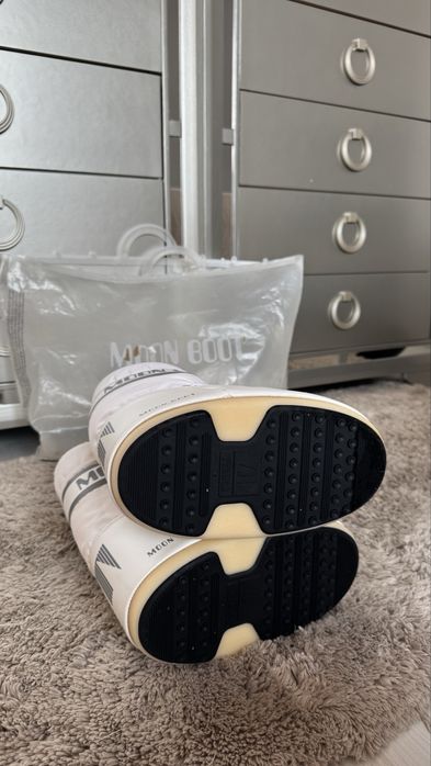 Moon Boot Icon Nylon albe