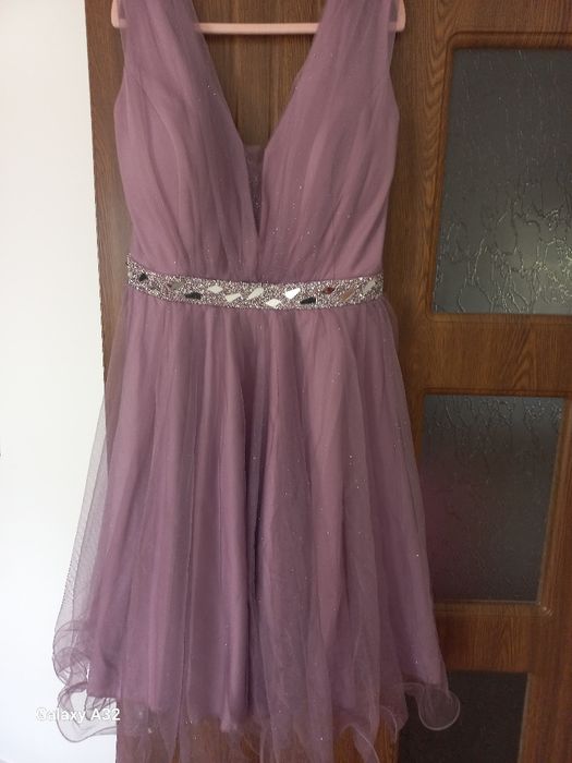 Rochie eleganta scurt cu sclipici