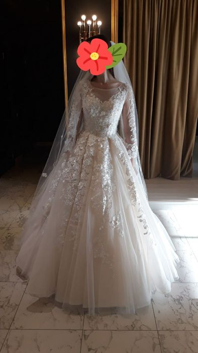 Свадебное платье!