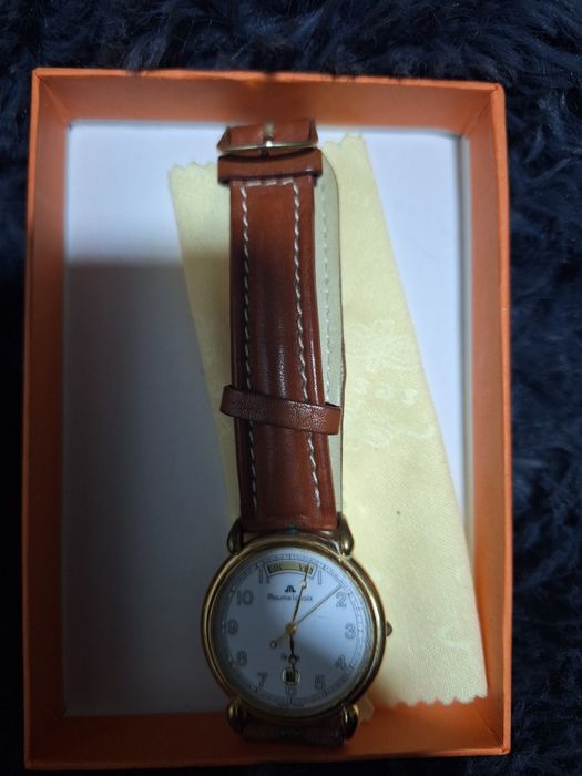 Vând ceas original Maurice Lacroix Day-Date, placat cu aur, model vint