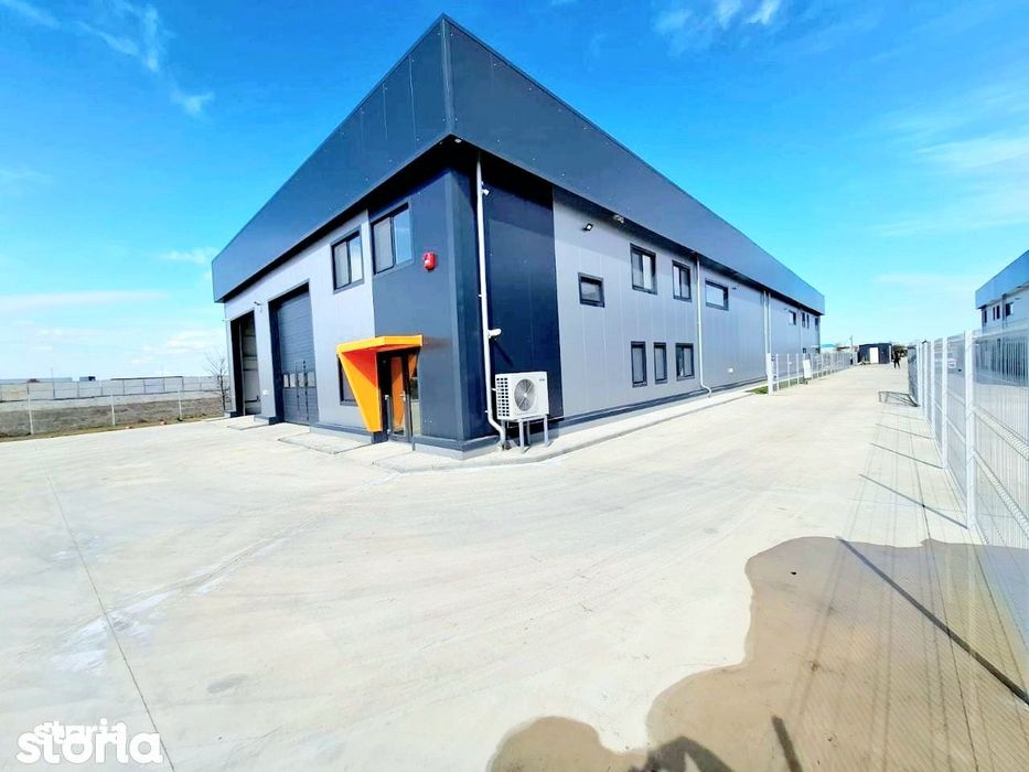 Hală Industrială Modernă Cu Birouri –Chitila–Rudeni | Construcție 2024