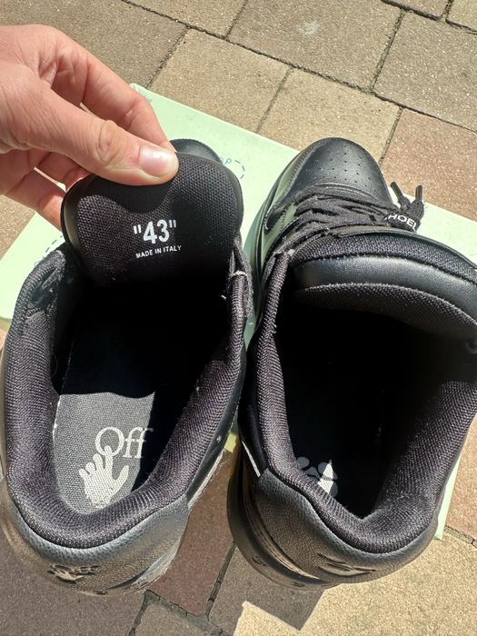 Off white out off office negru