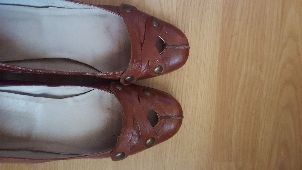 Дамски обувки естествена кожа