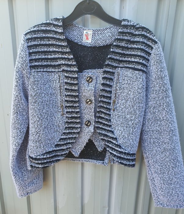 Cardigan lana scurt L