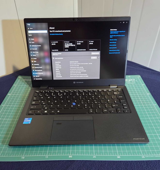 Dynabook, i5-1135G7, 32 GB RAM, 512 GB NVMe, отличен!