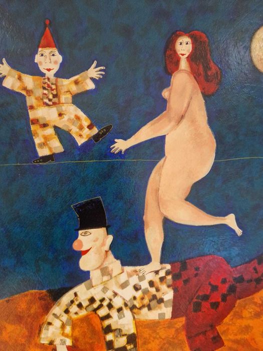 Litografie color Harry Guttman