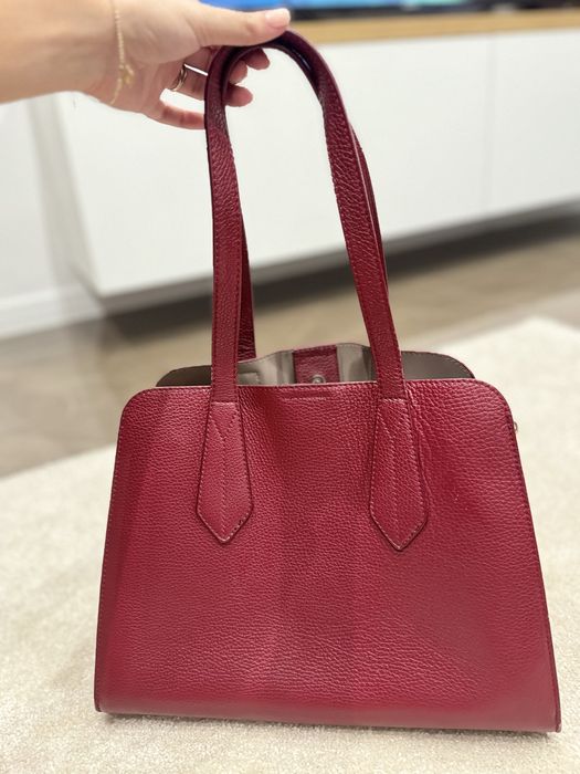 Чанти Furla черна/червена