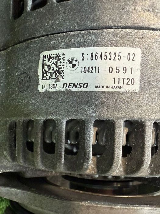 Alternator bmw 318i sport seria 3 lci f30 1.5 benzina 2017 cod oem 12318645325 12318645329 2015-2019