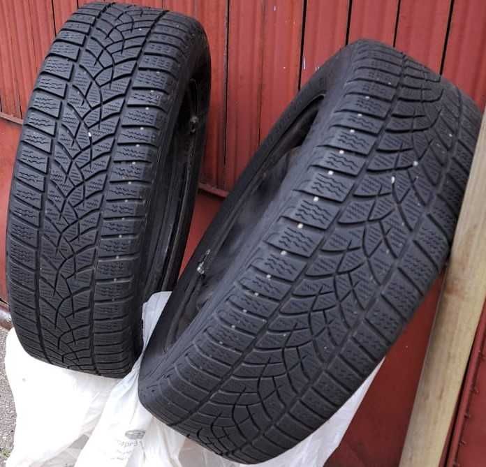 Roti iarna 205 55 r16 jante VW originale 2021 / 2022 - echilibrate !!!