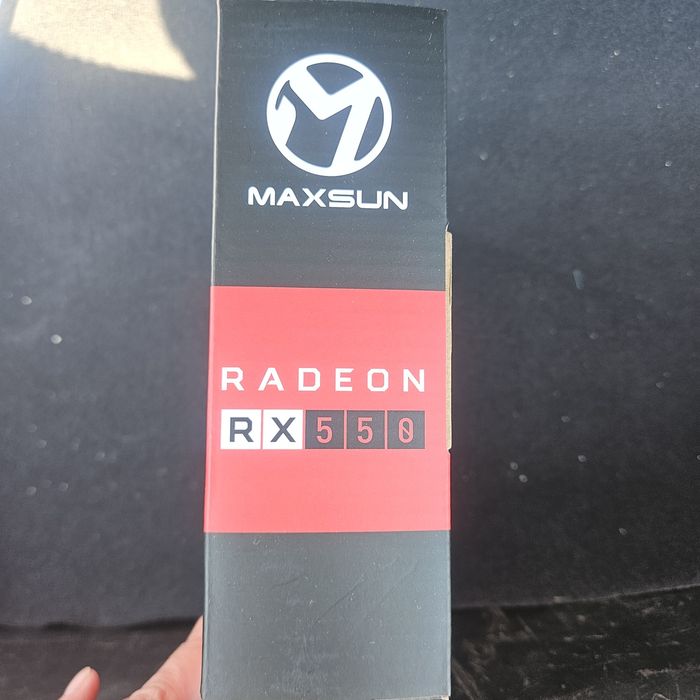 Placa video Maxsun Radeon RX550 sigilata