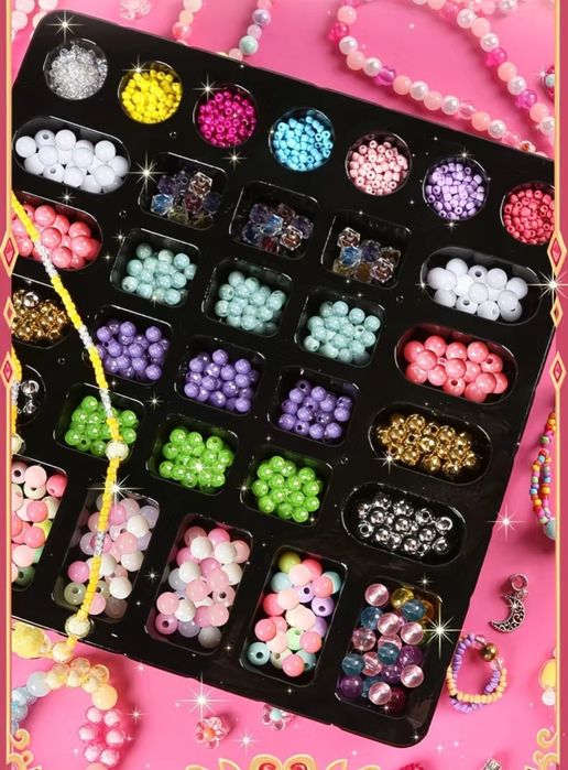 DIY набор для творчества и создания украшений, шкатулка с украшениями