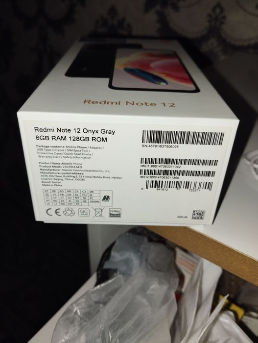 Редми Нот 12 хорошем состоянии