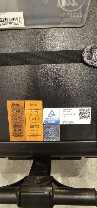 Детско столче за кола Kiddy с изофикс