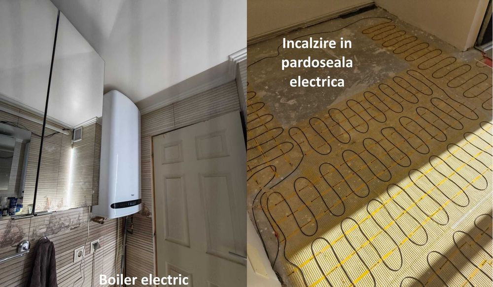 PROPRIETAR – Garsonieră Confort 1 (32 mp) mobilata si utilata complet, clima, incalzire in pardoseala electric, boiler electric, cuptor+plita electric