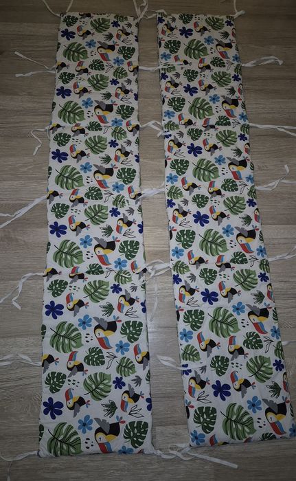 Set 2 Protectii / aparatori patut bebe