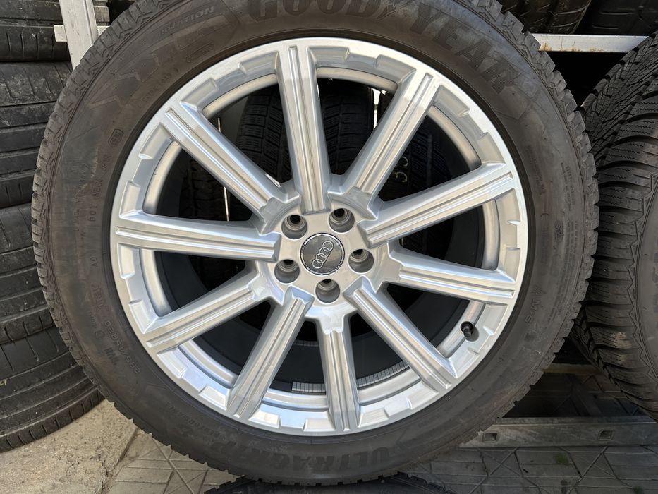 jante originale audi s-line r20 q7 sq7 q8 sq8 echipate iarna ca noi