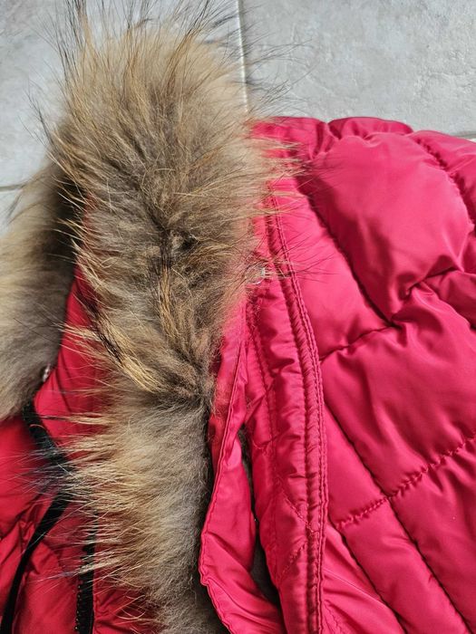 Дамско зимно яке с естествен пух