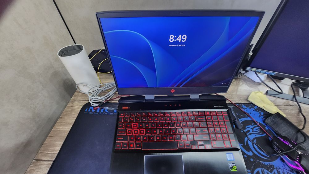 HP Omen 15 2019 i7. 16.  512gb