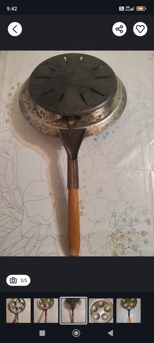 Сковорода для пончиков СССР