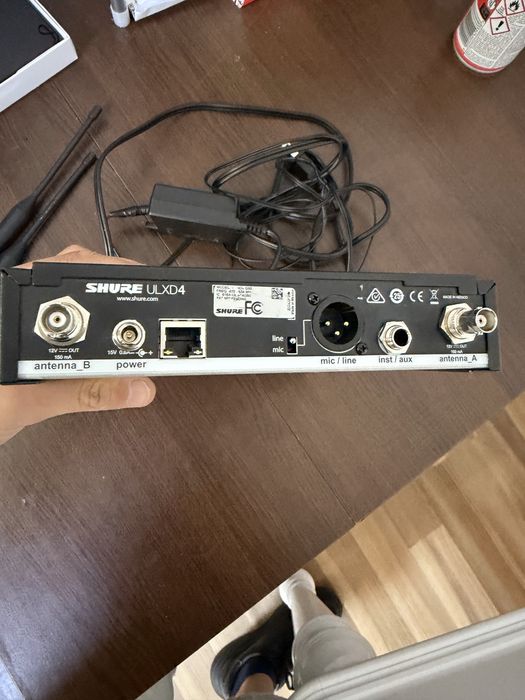Microfon Digital SHURE ULX-D4,BETA 58A, Frecventa G50,Model Made in Mexico original! (Nu se mai fabrica)