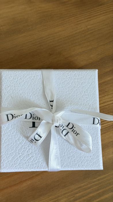 Серьги Dior , цвет - коралл, оригинал