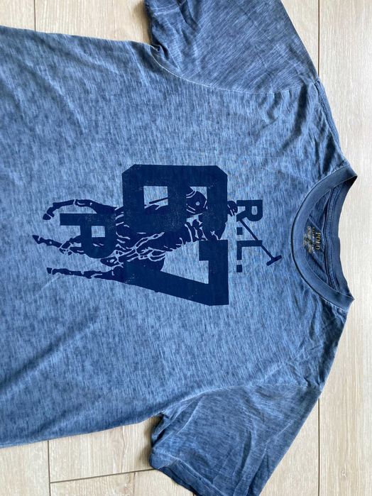 POLO By Ralph Lauren мъжка синя тениска размер L