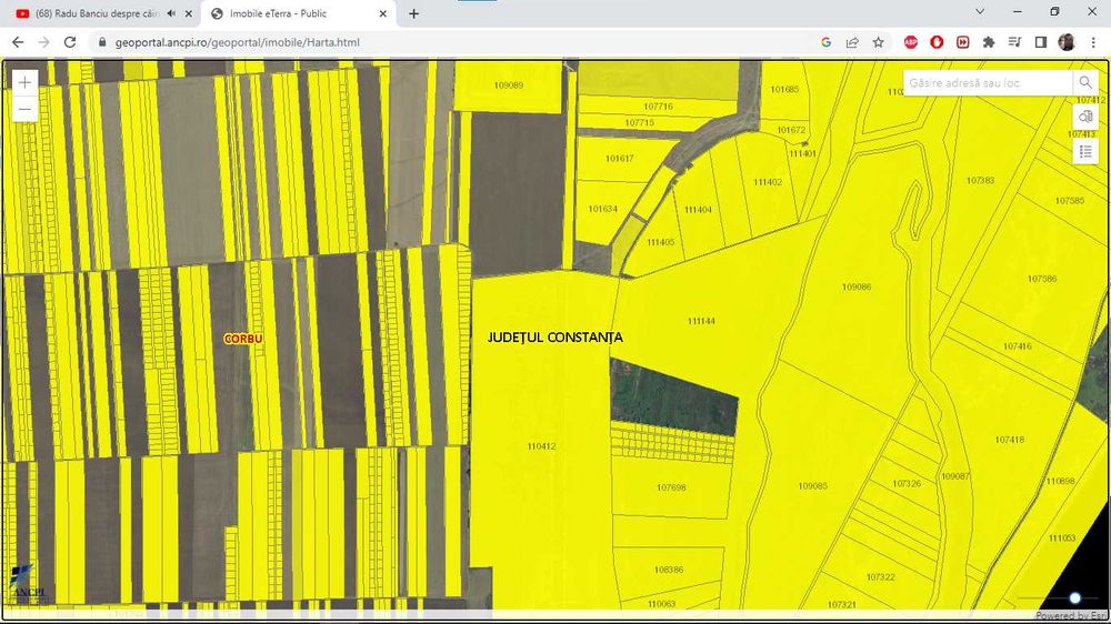 teren corbu 799m2  constanta