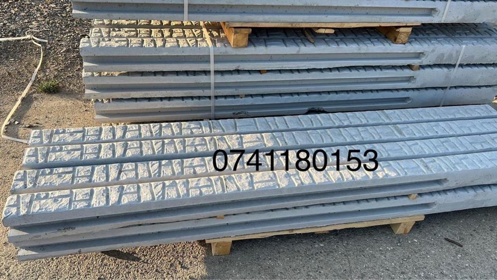 Gard placi beton