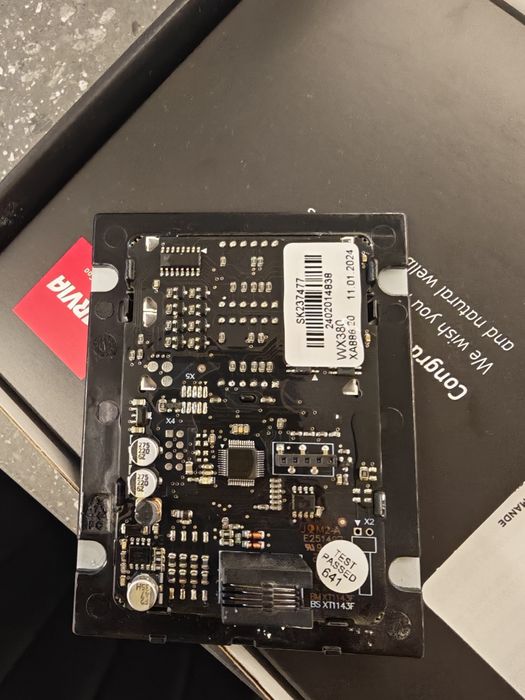 Panou digital Xenio comanda și control sauna Harvia xe