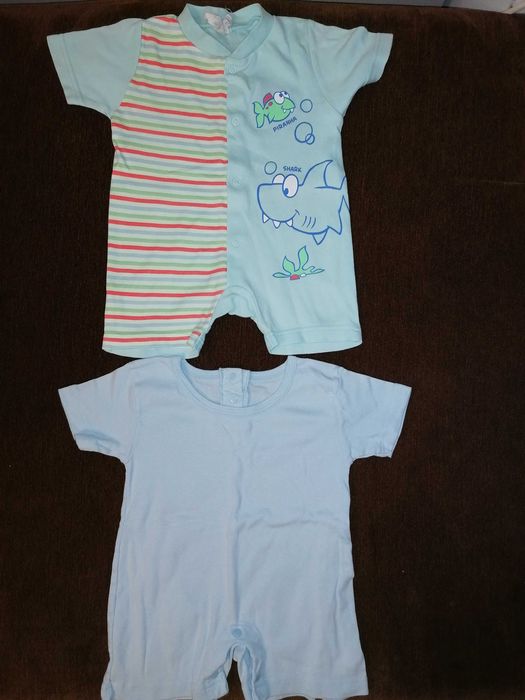 Много летни дрешки и бодита за момченце от 0 до 3 месеца