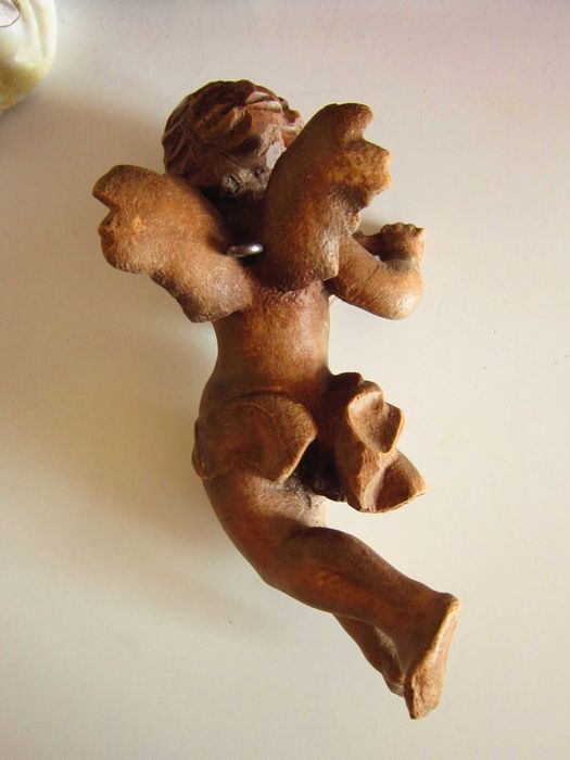 cadou rar Craciun Ingeras pazitor cu flaut  Germania 1950