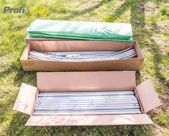 Оранжерия / парник 3х8 м - 24 м2 армиран найлон 180 г/м2