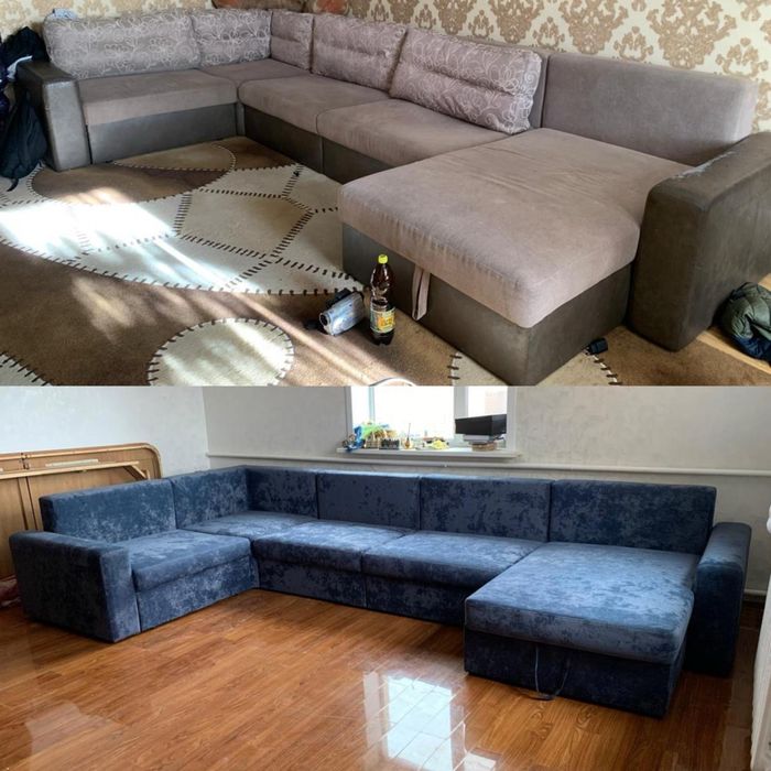 Перетяжка и ремонт мягкой мебели