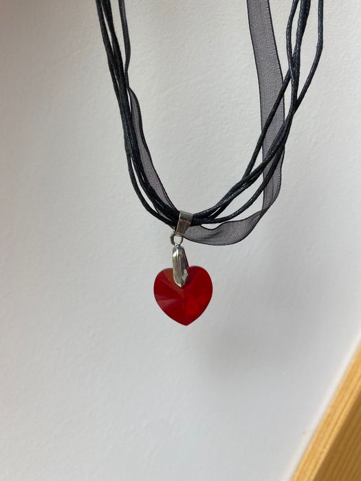 Колие с медальон Swarovski