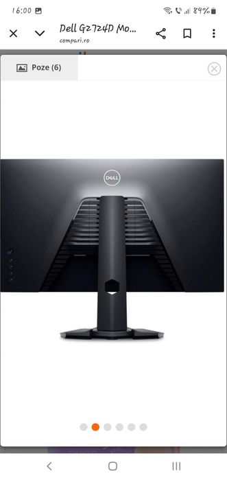 Monitor LED Dell Gaming G2724D 27 inch QHD